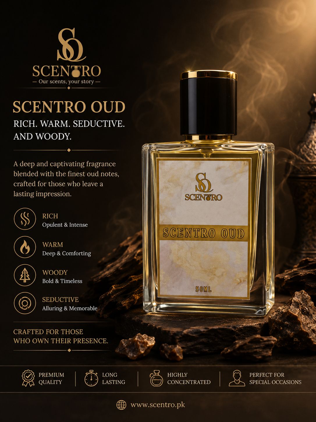 Arabian oud perfume